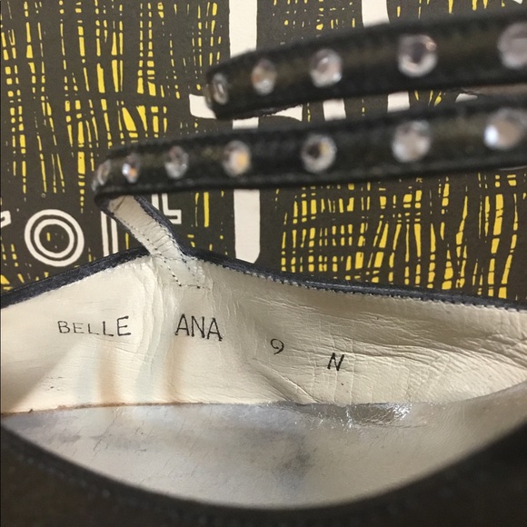 Marty Fuerst 9N Brown Silk Sexy High Heel Pump EUC - Picture 6 of 8